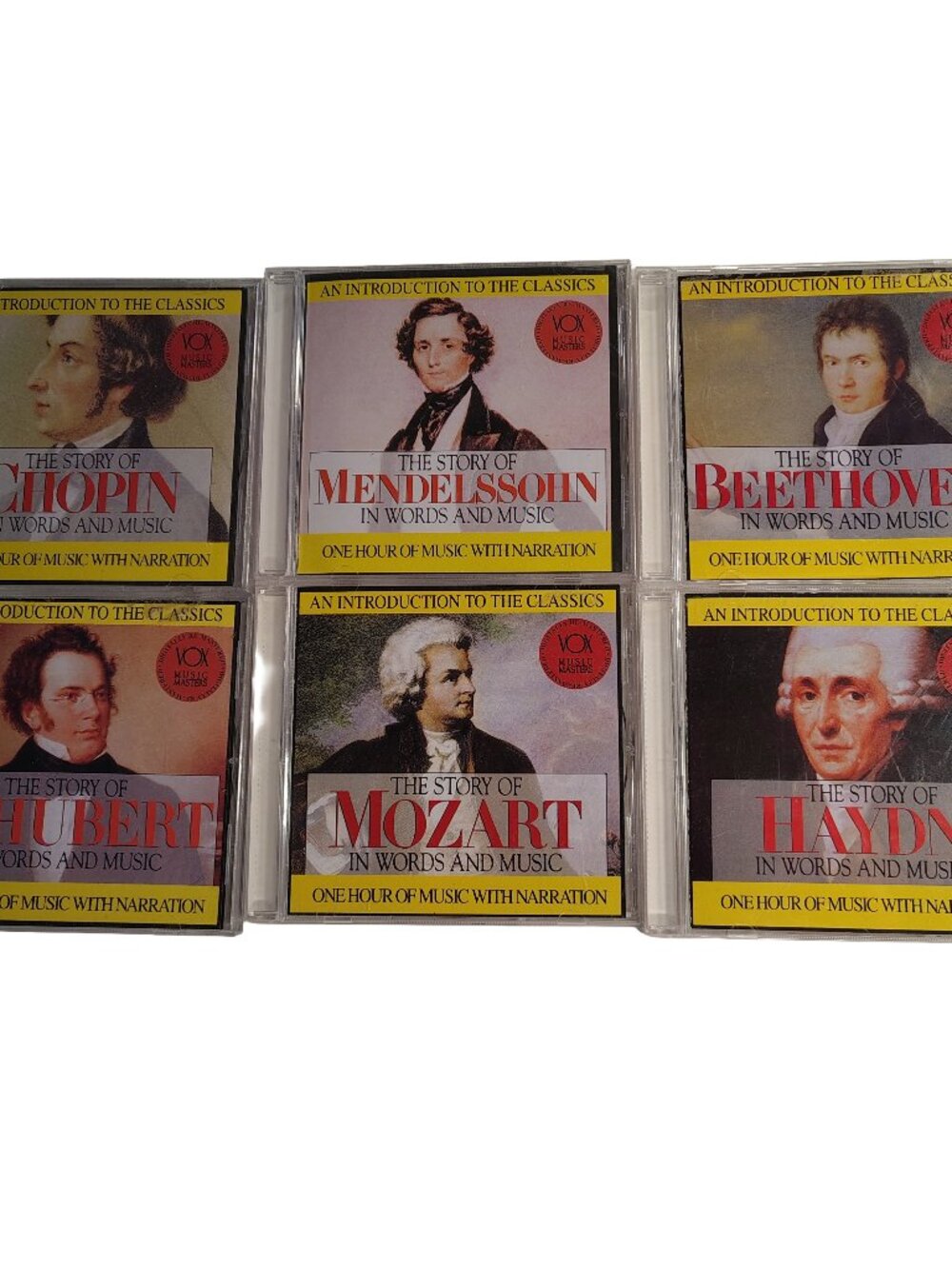 6-Classical Music Album CD Starter Collection